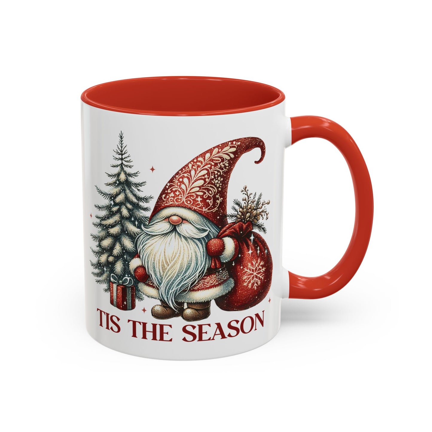 Winter Gnome Ceramic Coffee Mug