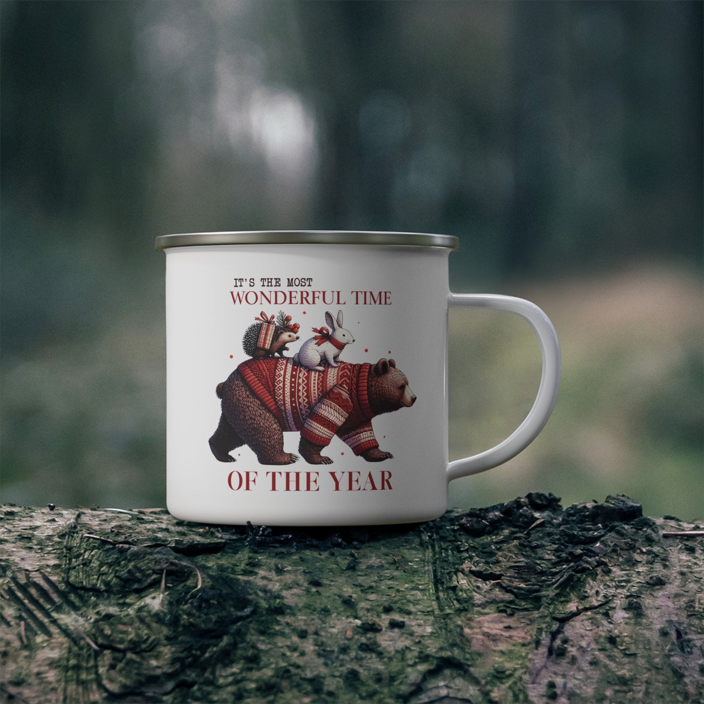 Festive Friends Camping Mug