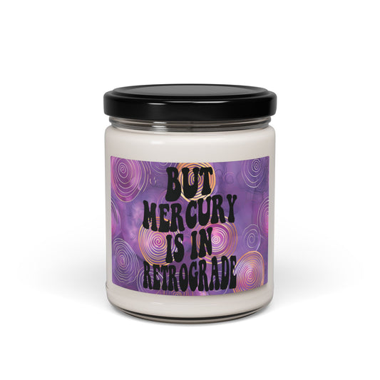 Mercury in Retrograde 9 oz Soy Wax Candle