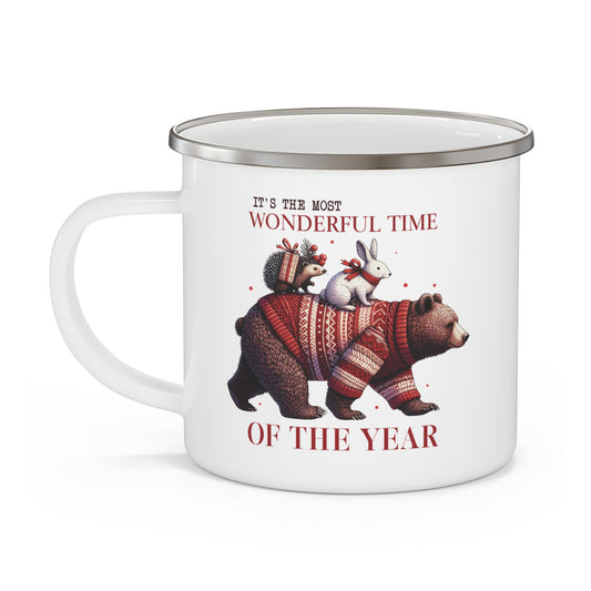 Festive Friends Camping Mug