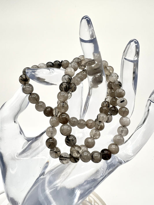 Tourmaline in Quartz Bracelet