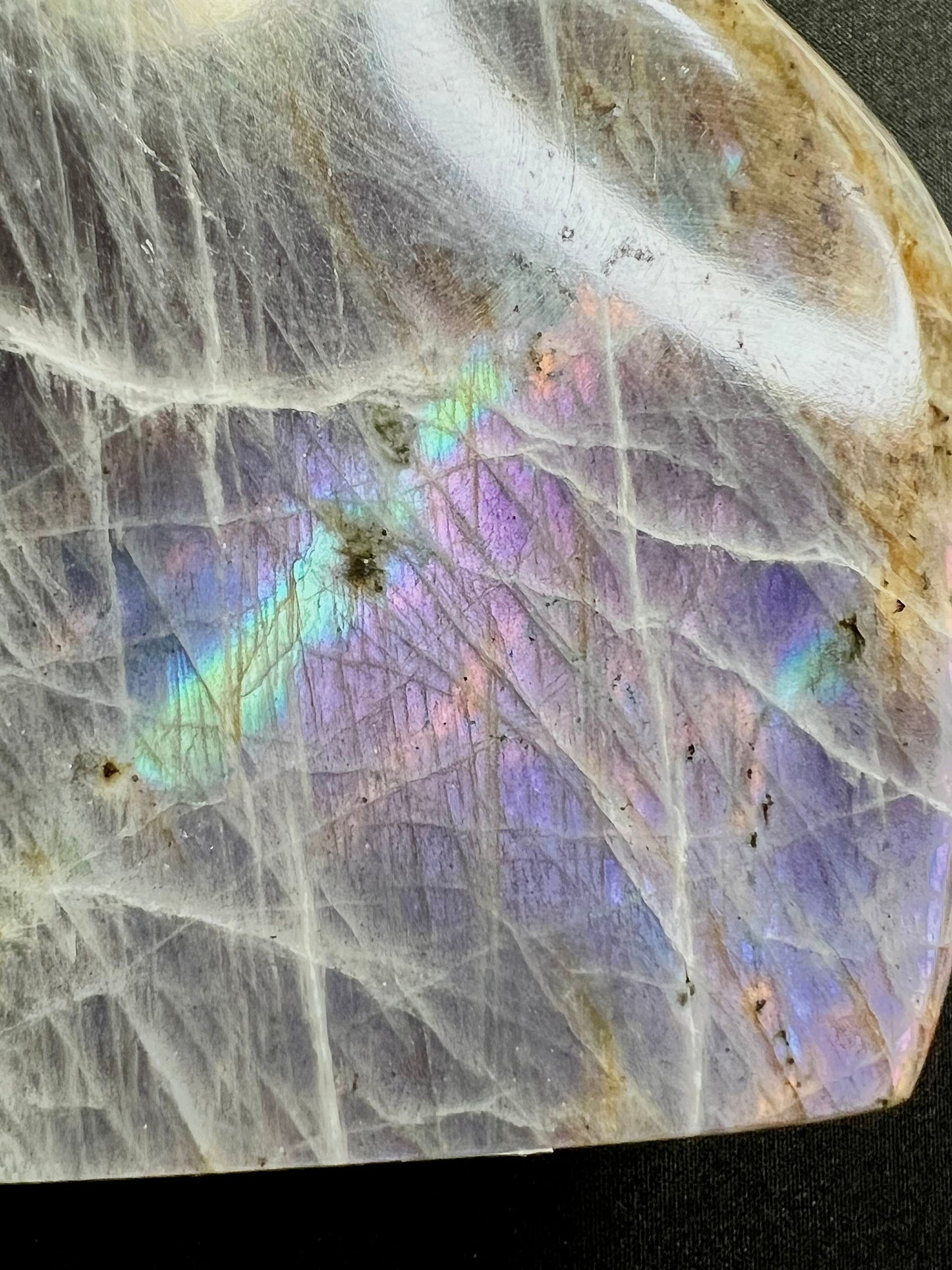 Natural Labradorite Standing Freeform