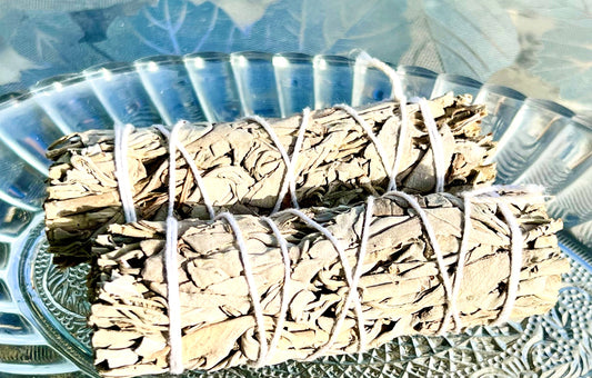 Two White Sage Smudge Sticks