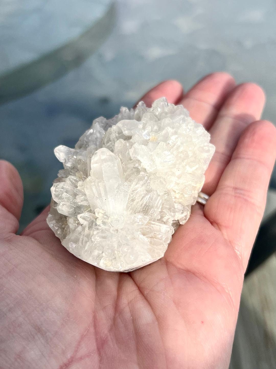 Clear Quartz Cluster Crystal Buddy